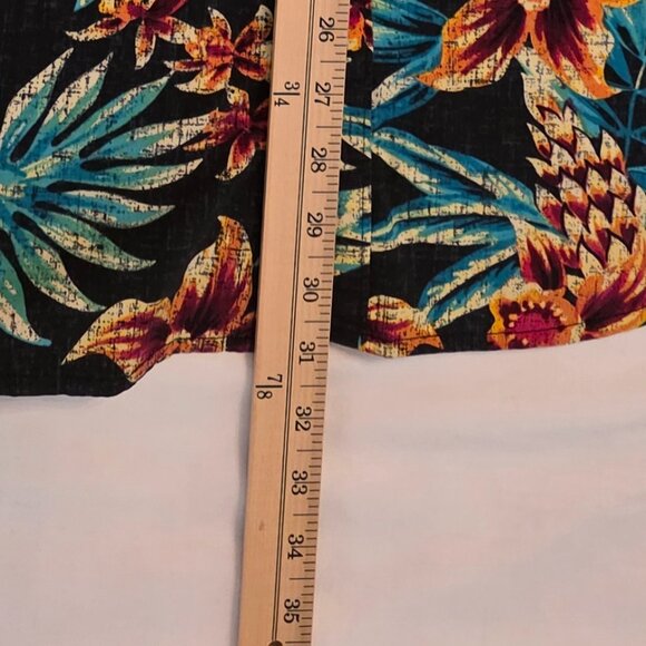 George Men's Tropical short sleeve button down shirt, size L (slim fit) - Picture 6 of 8